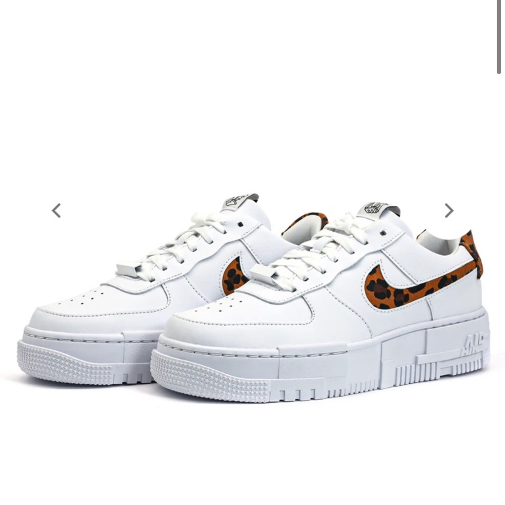 NIKE - Women's Air Force 1 Pixel
Leopard cheetah shoes NEVER WORN RECEIPT